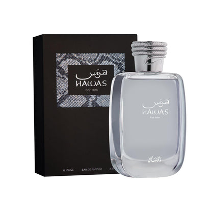 Hawas Eau De Parfum for Men – 100ml | Bold, Aquatic & Long-Lasting Fragrance