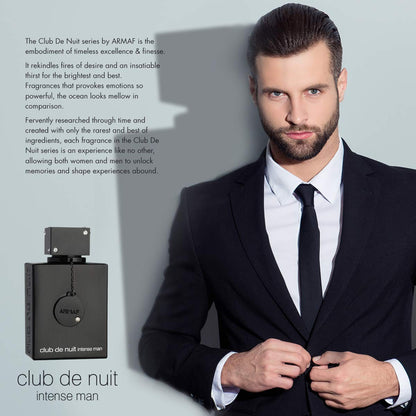 ARMAF - Club De Nuit Intense Man EDT - 3.6 Fl Oz