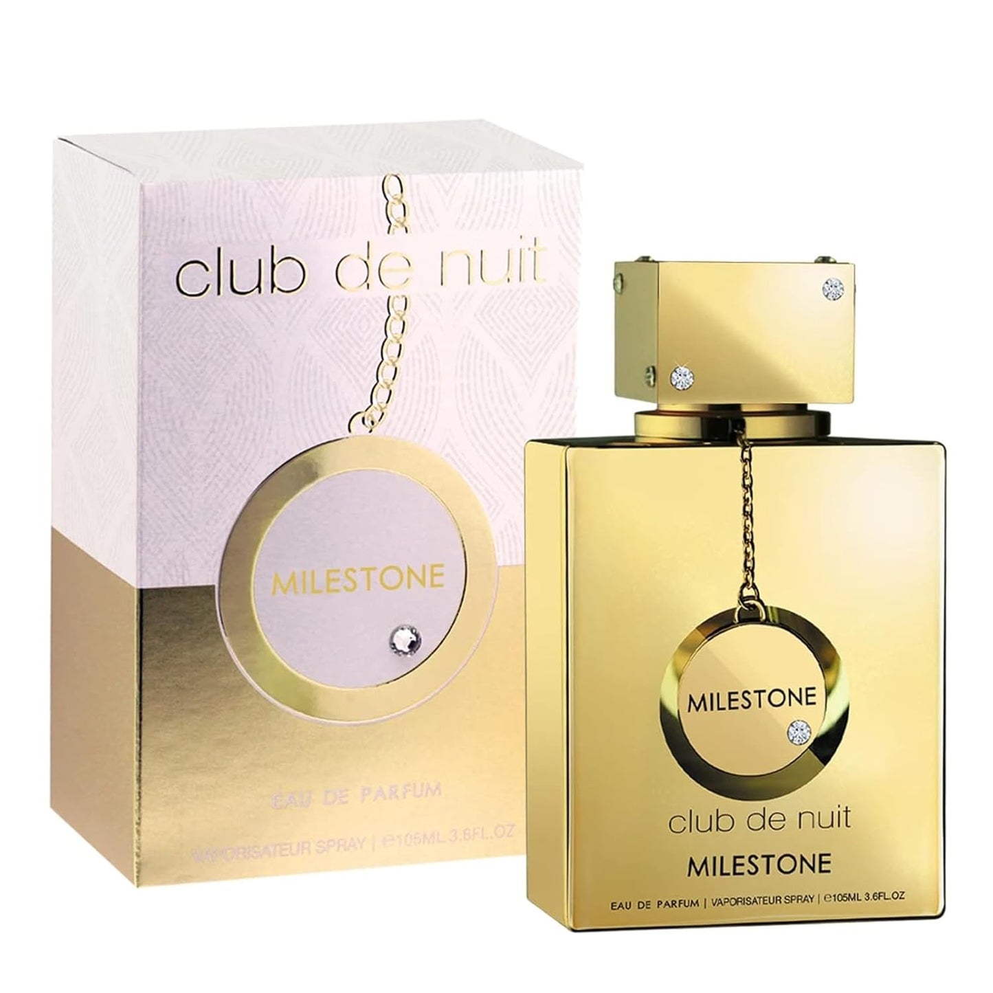 Armaf Club De Nuit Milestone for Unisex Eau de Parfum Spray, 3.6 Ounce